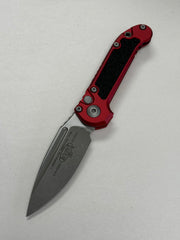 Microtech Knives LUDT Gen III Apocalyptic Drop Point w/ Red Handle 1135-10 APRD