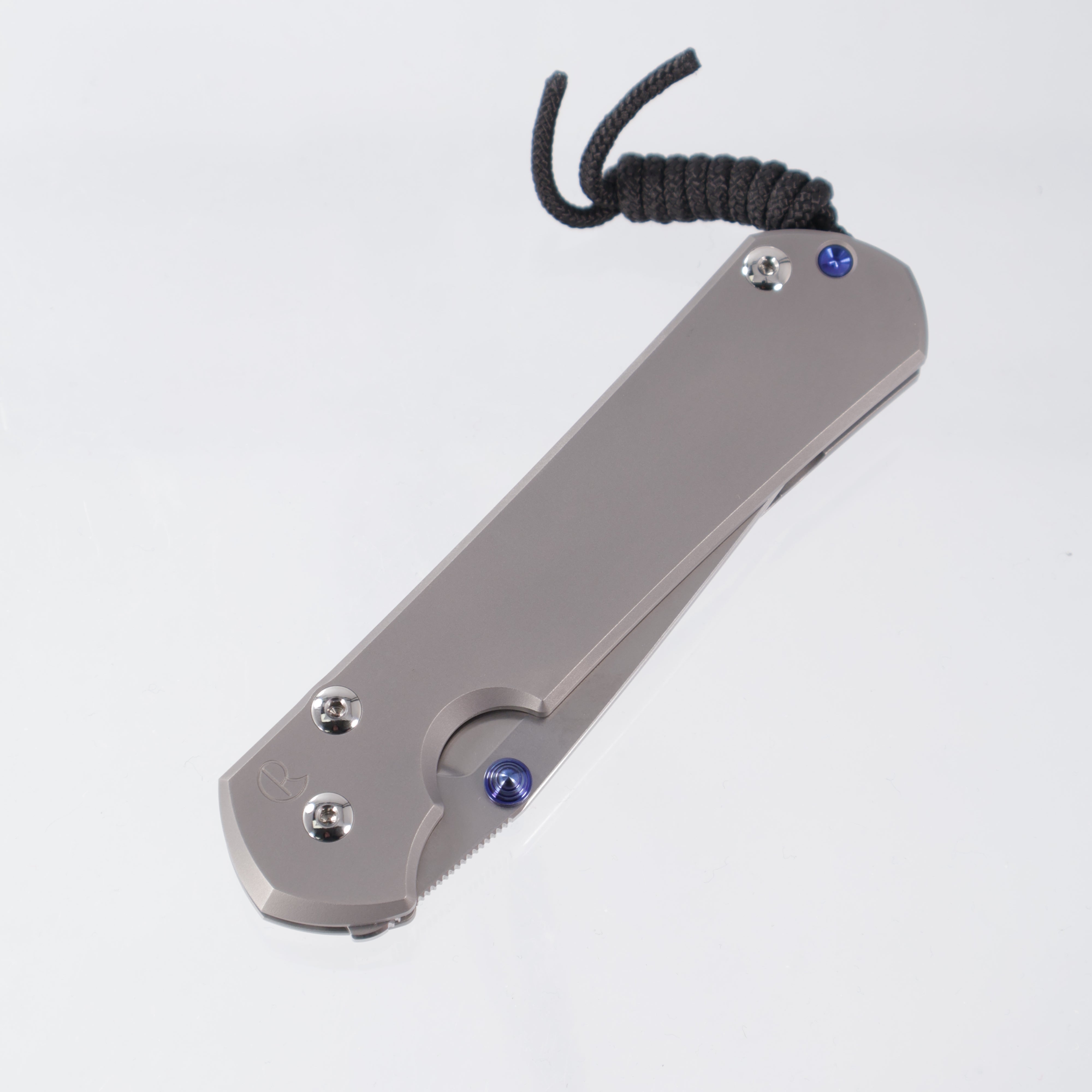 Chris Reeve CRK Sebenza 31 Plain - Tanto Magnacut Stonewash - Glass Blasted Titanium Handle - L31-1687