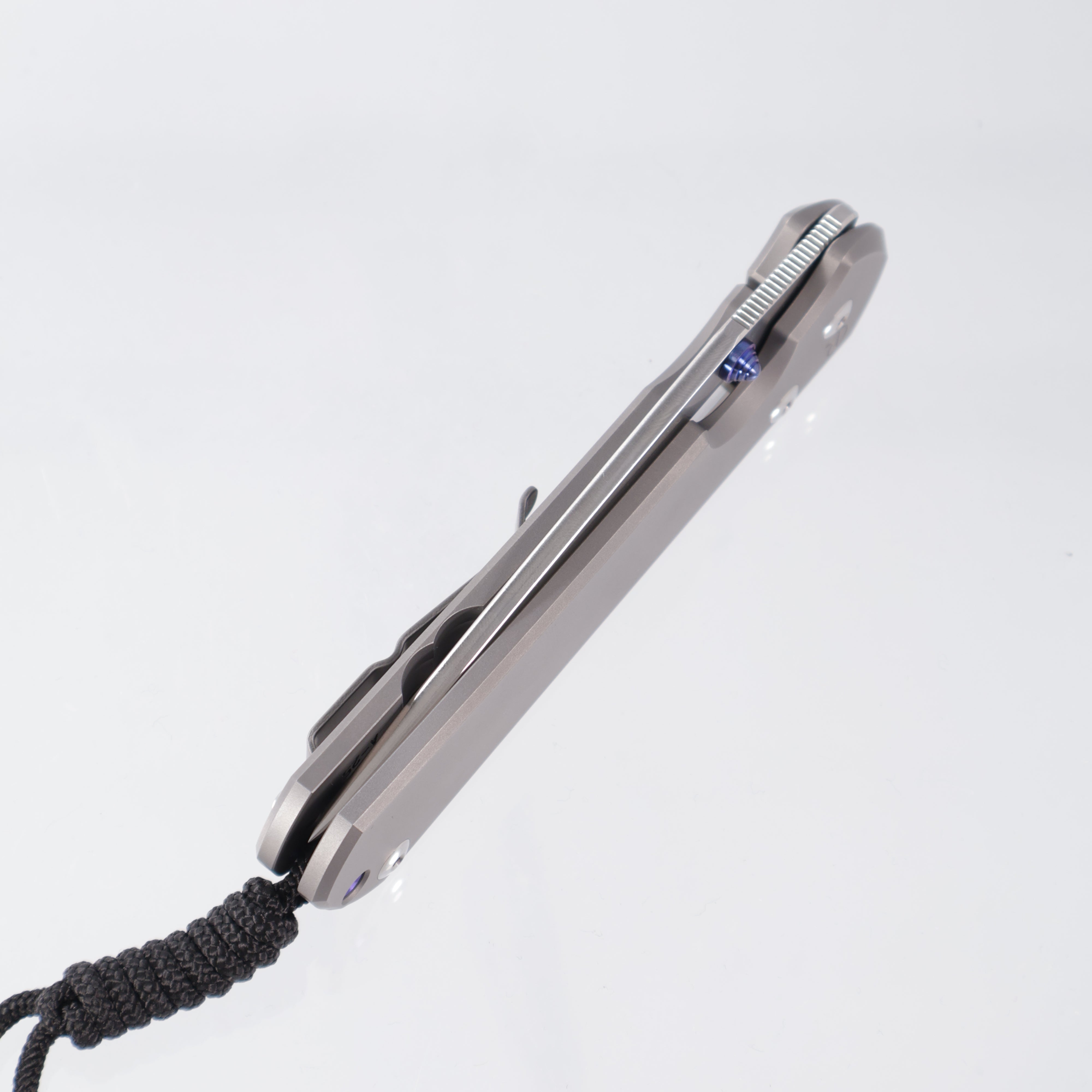 Chris Reeve CRK Sebenza 31 Plain - Tanto Magnacut Stonewash - Glass Blasted Titanium Handle - L31-1687