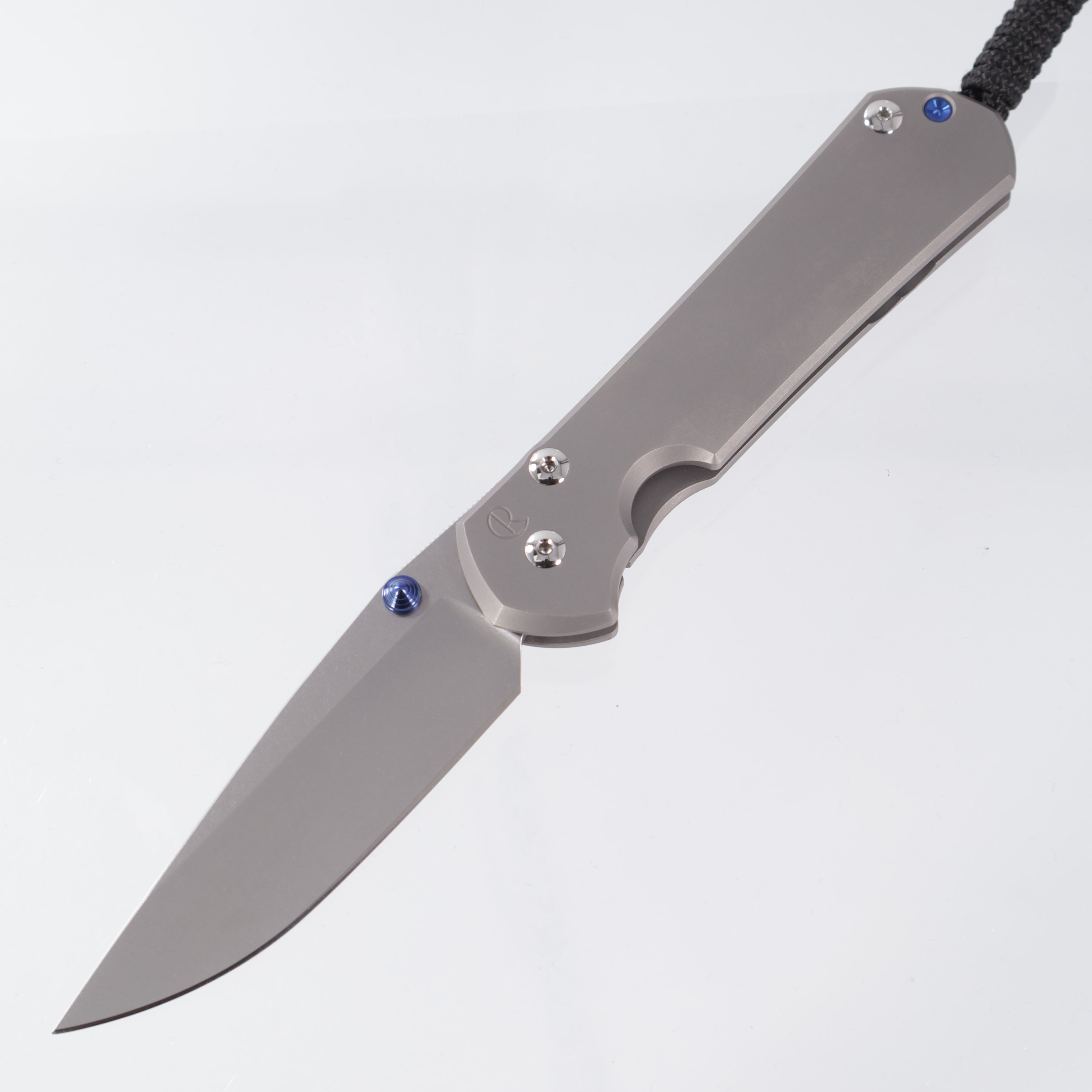 Chris Reeve CRK Sebenza 31 Plain - Drop Point Magnacut Stonewash - Glass Blasted Titanium Handle - L31-1644