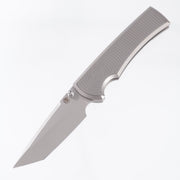Chaves Liberation 229 Integral Tanto - Stonewash Titanium w/ Radiation Milling - Stonewash M390