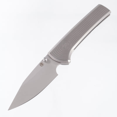 Chaves Scapegoat 229 Integral - Stonewash Titanium w/ Radiation Milling - Stonewash M390