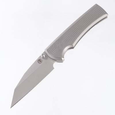 Chaves Sangre 229 Integral - Stonewash Titanium w/ Radiation Milling - Stonewash M390
