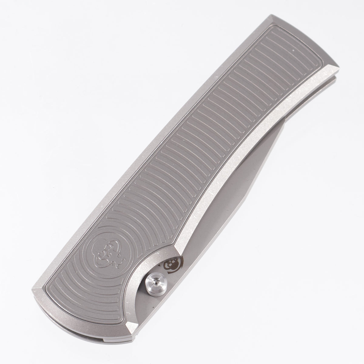 Chaves Sangre 229 Integral - Stonewash Titanium w/ Radiation Milling - Stonewash M390