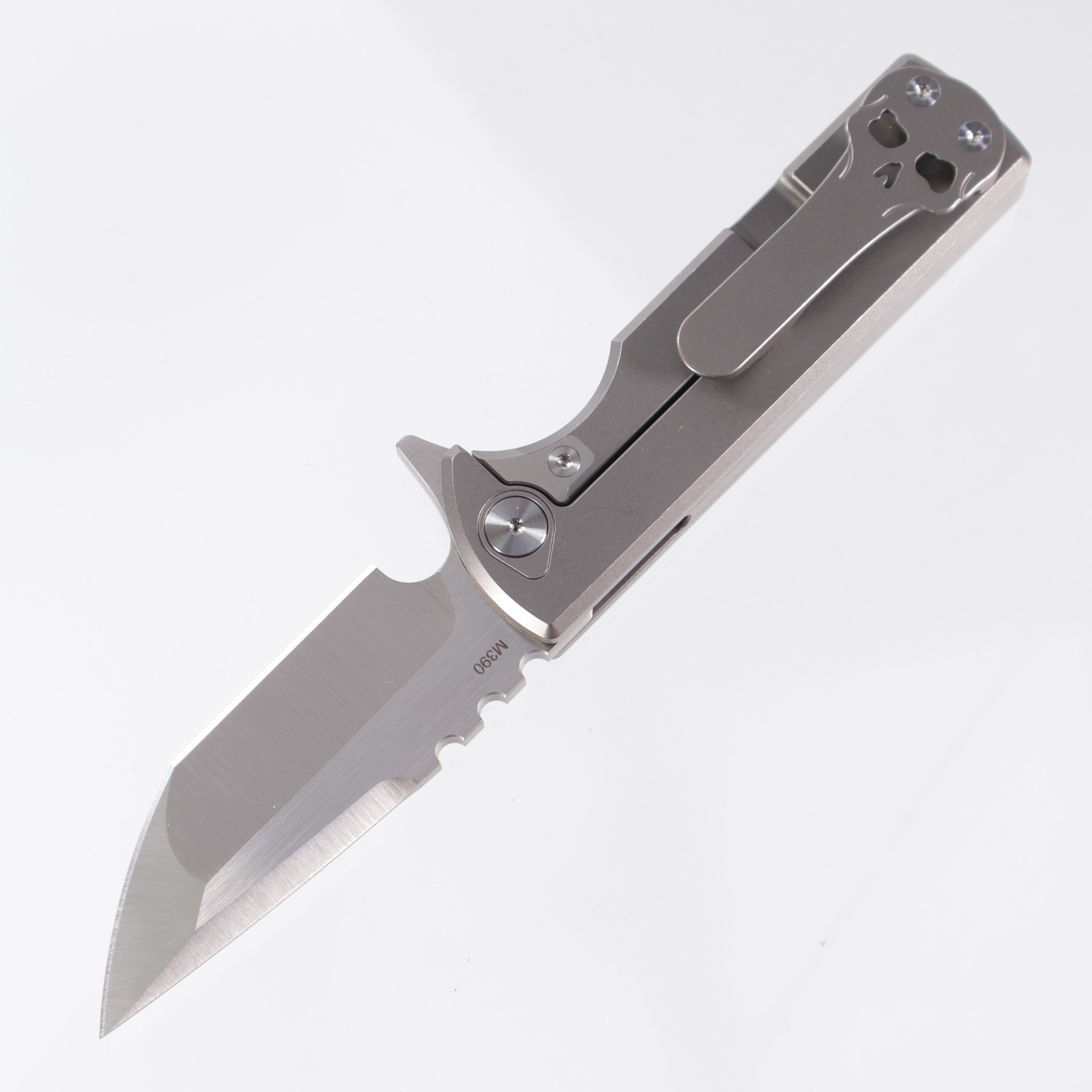 Chaves T.A.K - Tanto Satin M390 - Titanium Integral - TAK CK-1C1-2A1B-1A0
