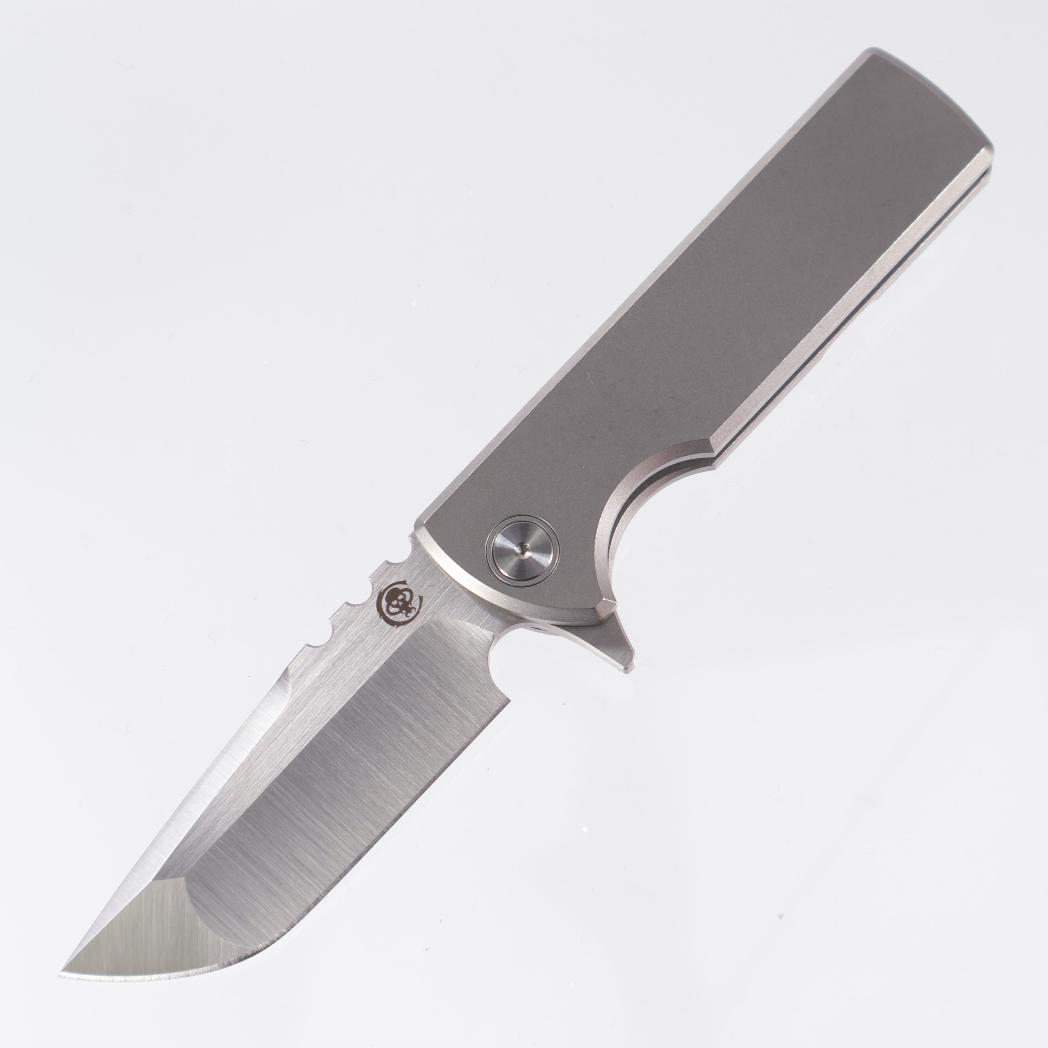 Chaves T.A.K - Drop Point Satin M390 - Titanium Integral - TAK CK-1C1-1A1B-1A0