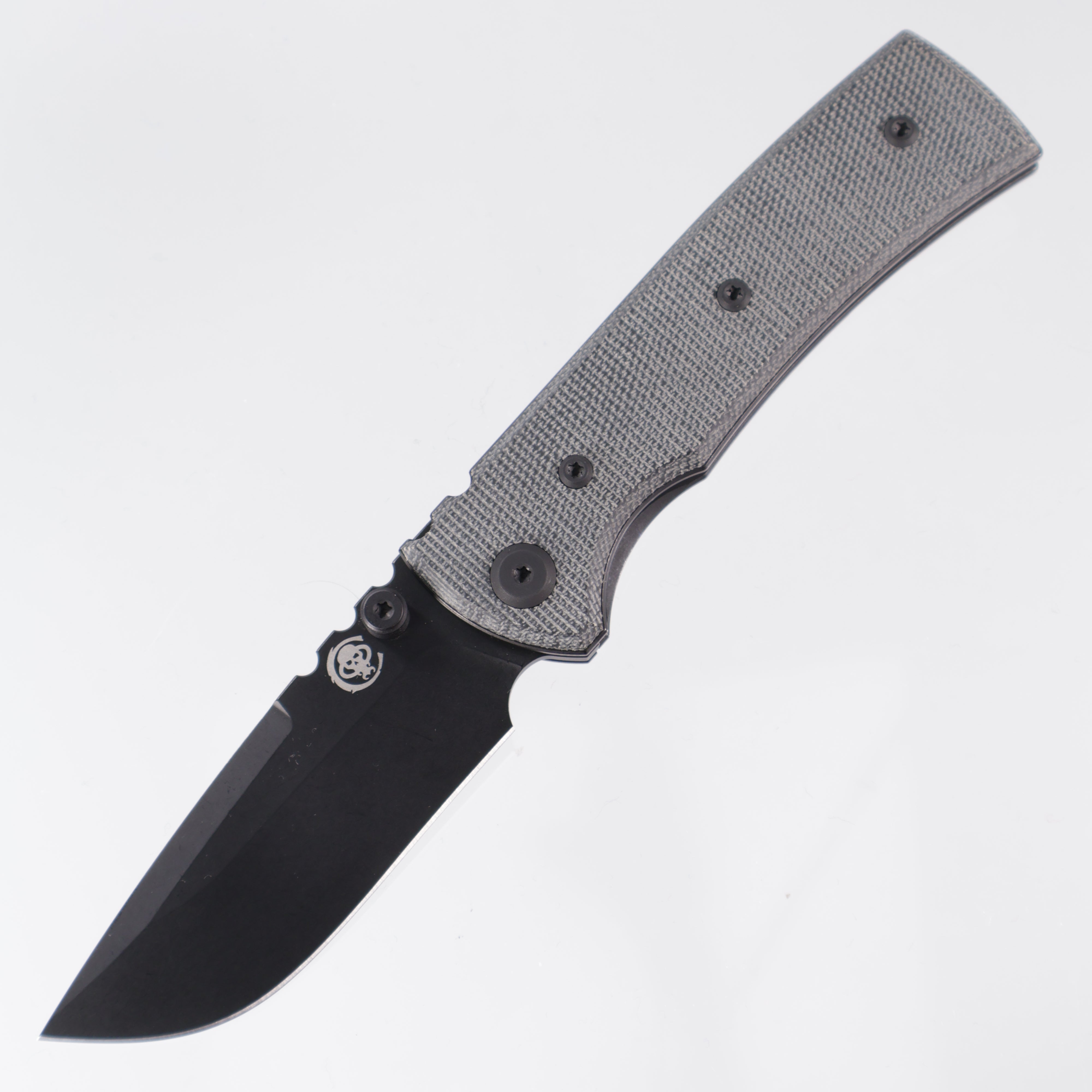Chaves Redencion Street - Blue Label Line - Drop Point PVD Elmax - Black Micarta - CK-1B2-1C2A-4C1-1B