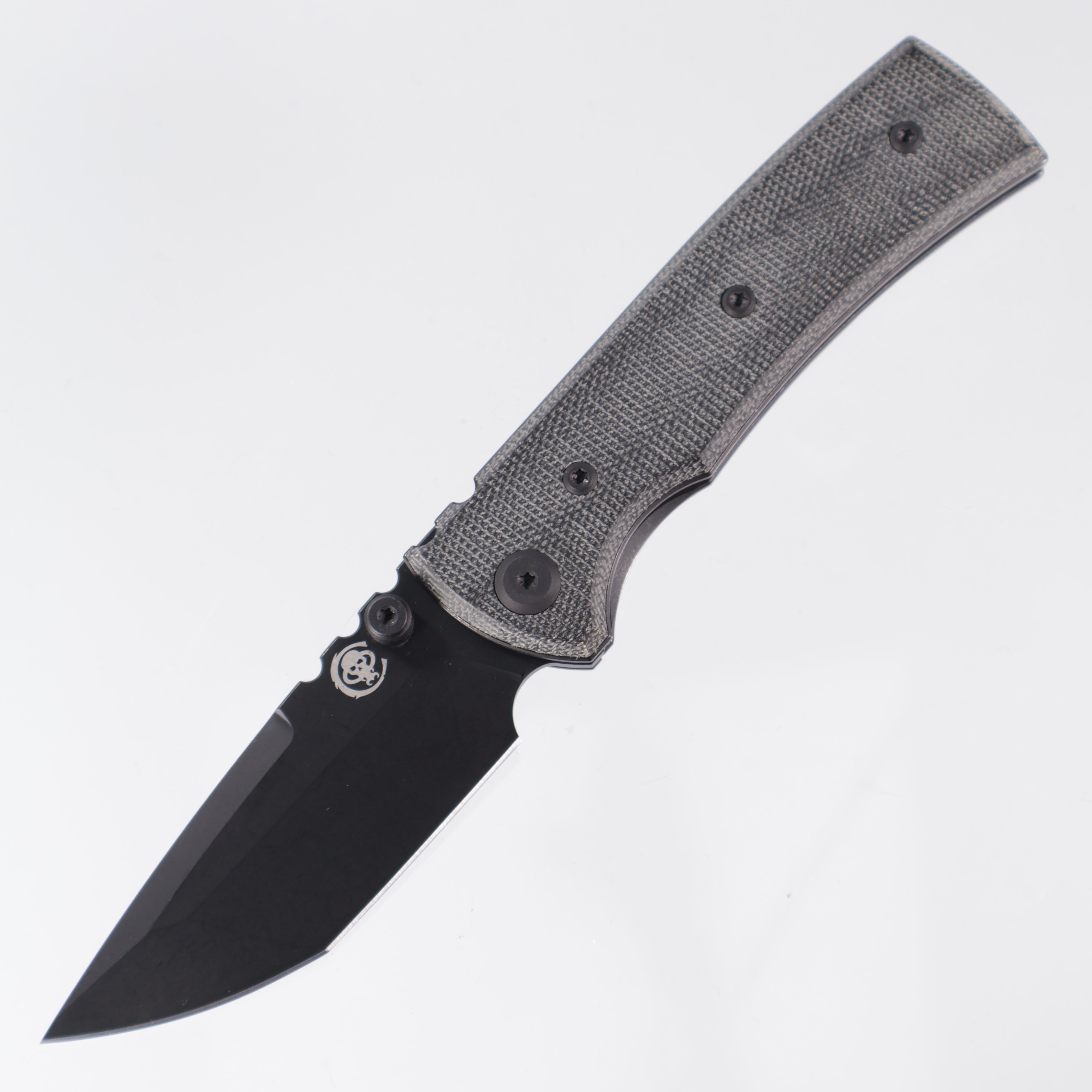 Chaves Redencion Street - Blue Label Line - Tanto PVD Elmax - Black Micarta - CK-1B2-2C2A-4C1-1B