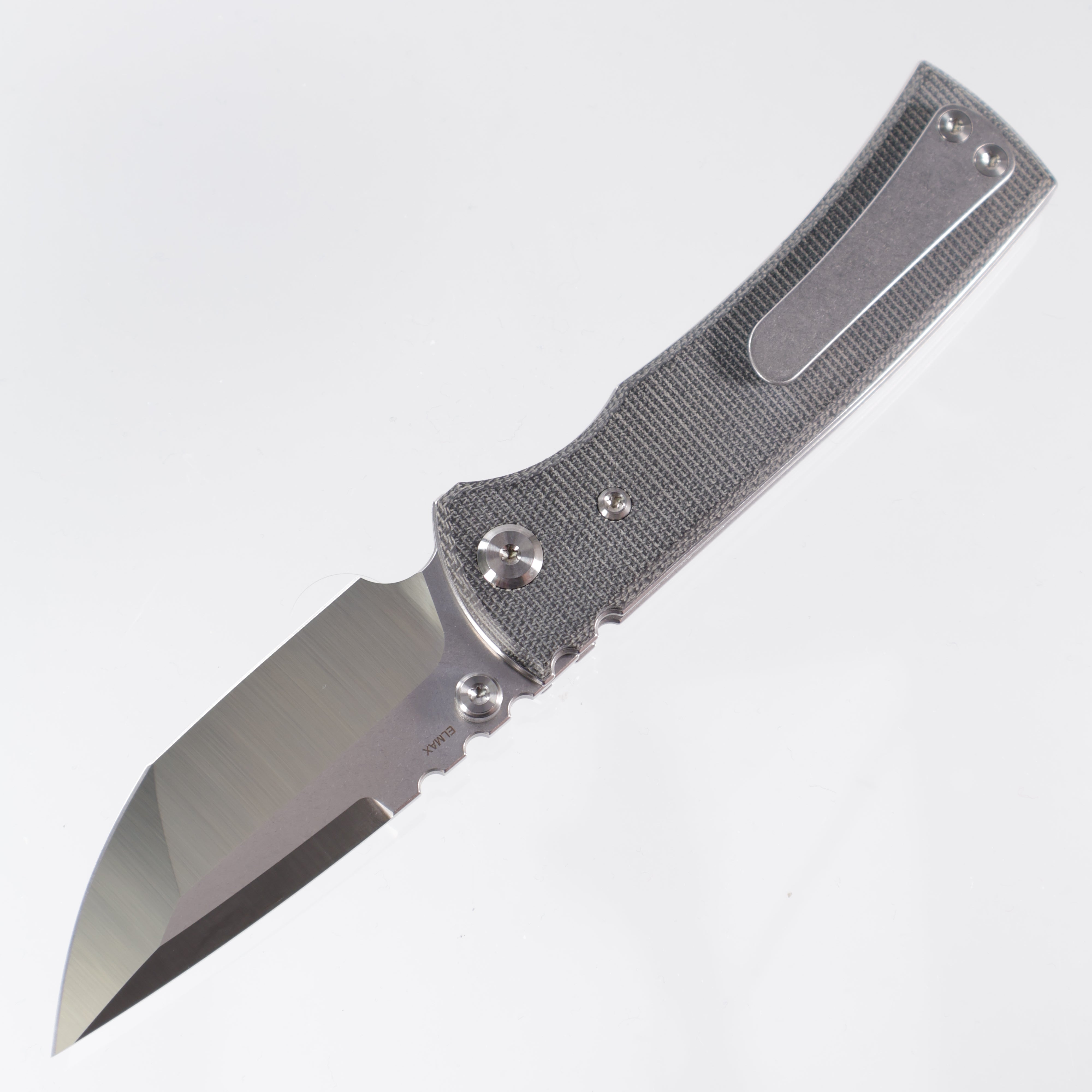 Chaves Redencion Street - Blue Label Line - Tanto Satin Elmax - Black Micarta - CK-1B2-2B2A-1C0-1B
