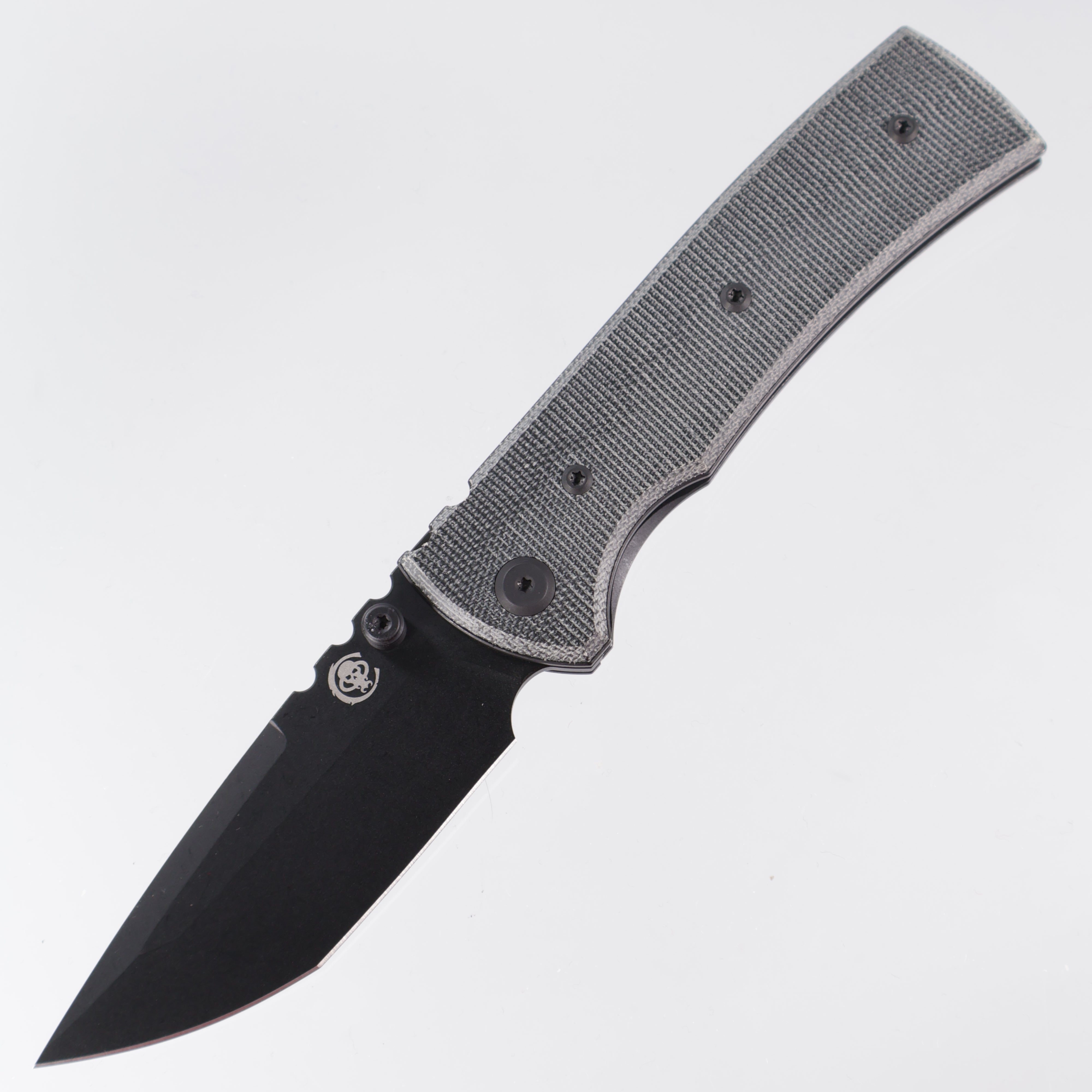 Chaves Redencion 229 - Blue Label Line - Tanto PVD Elmax - Black Micarta - CK-1A2-2C2A-4C1-1B