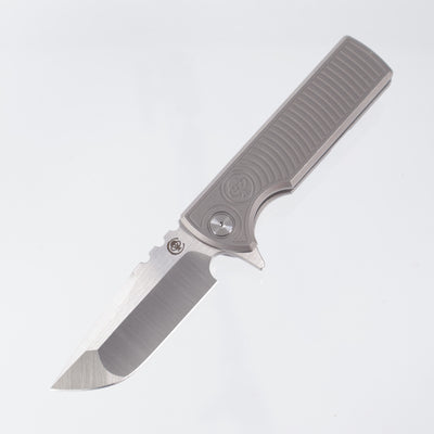 Chaves T.A.K - Radiation Integral Titanium - Drop Point Satin M390 - TAK 411111669657