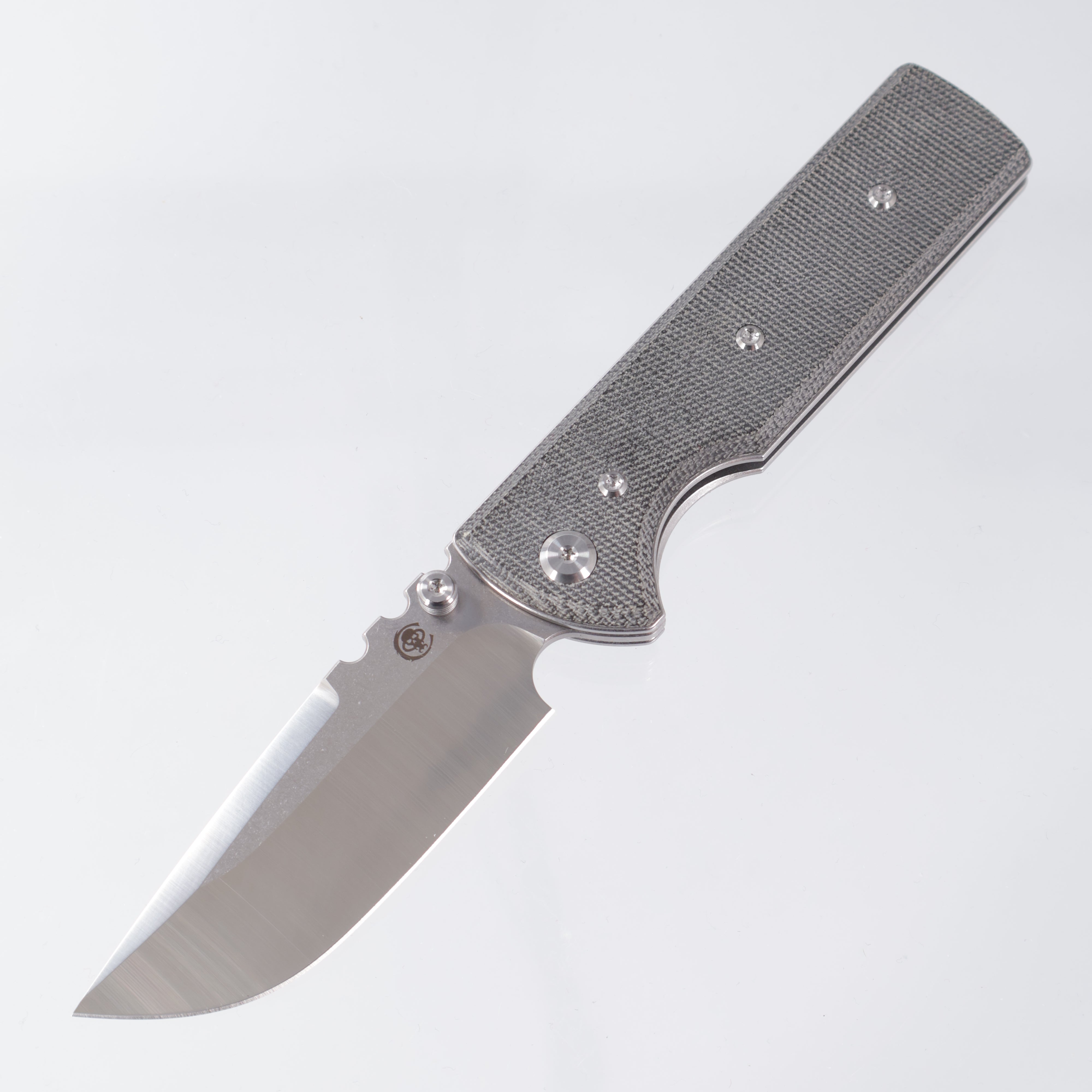 Chaves N.T.A.K - Blue Label Line - Drop Point Satin Elmax - Black Micarta - CK-1D2-1B2A-1C0-1B (NTAK)