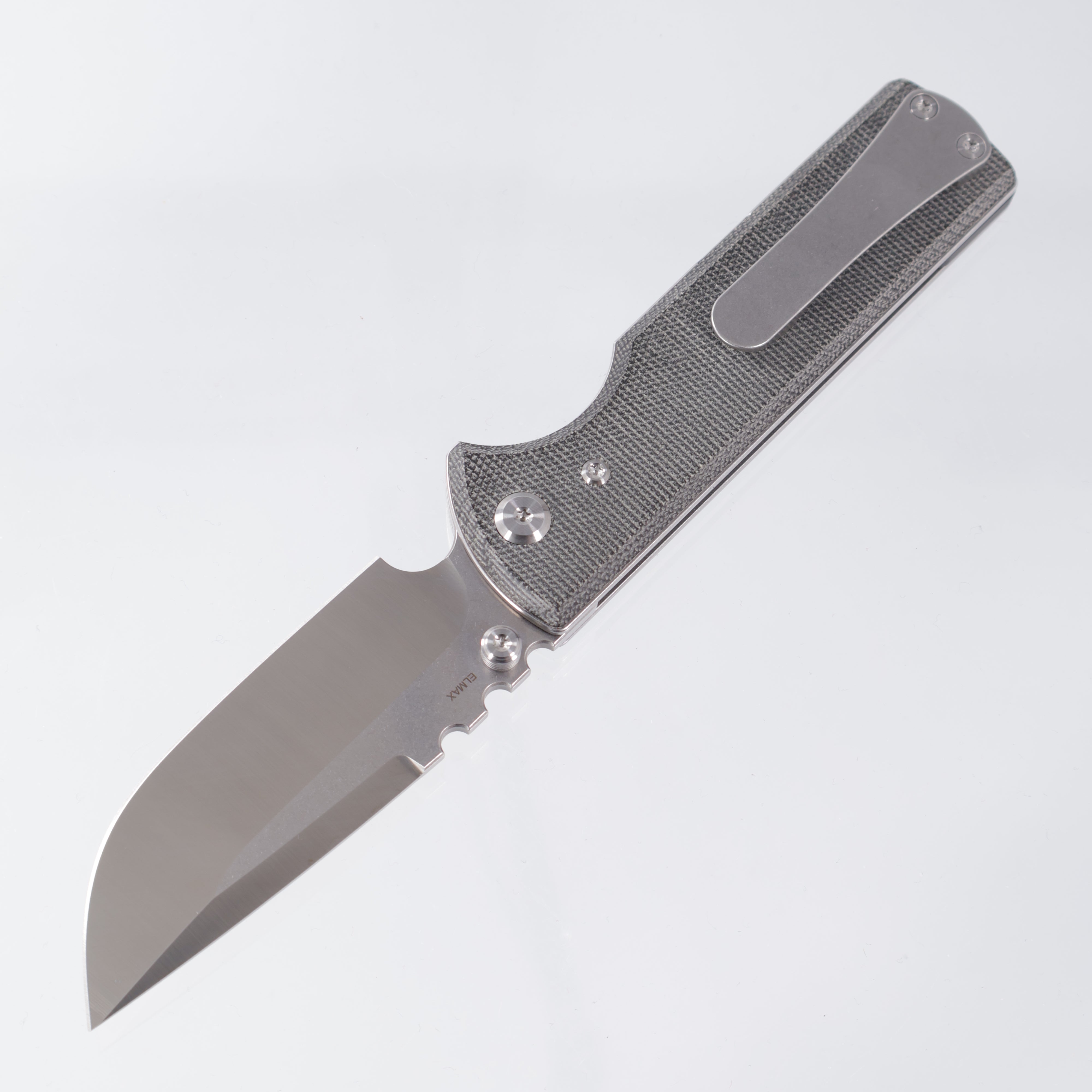 Chaves N.T.A.K - Blue Label Line - Drop Point Satin Elmax - Black Micarta - CK-1D2-1B2A-1C0-1B (NTAK)