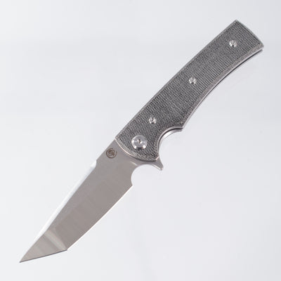 Chaves Liberation Street - Blue Label Line - Tanto Satin Elmax - Black Micarta - CK-2B2-2B2A-1C0-1B