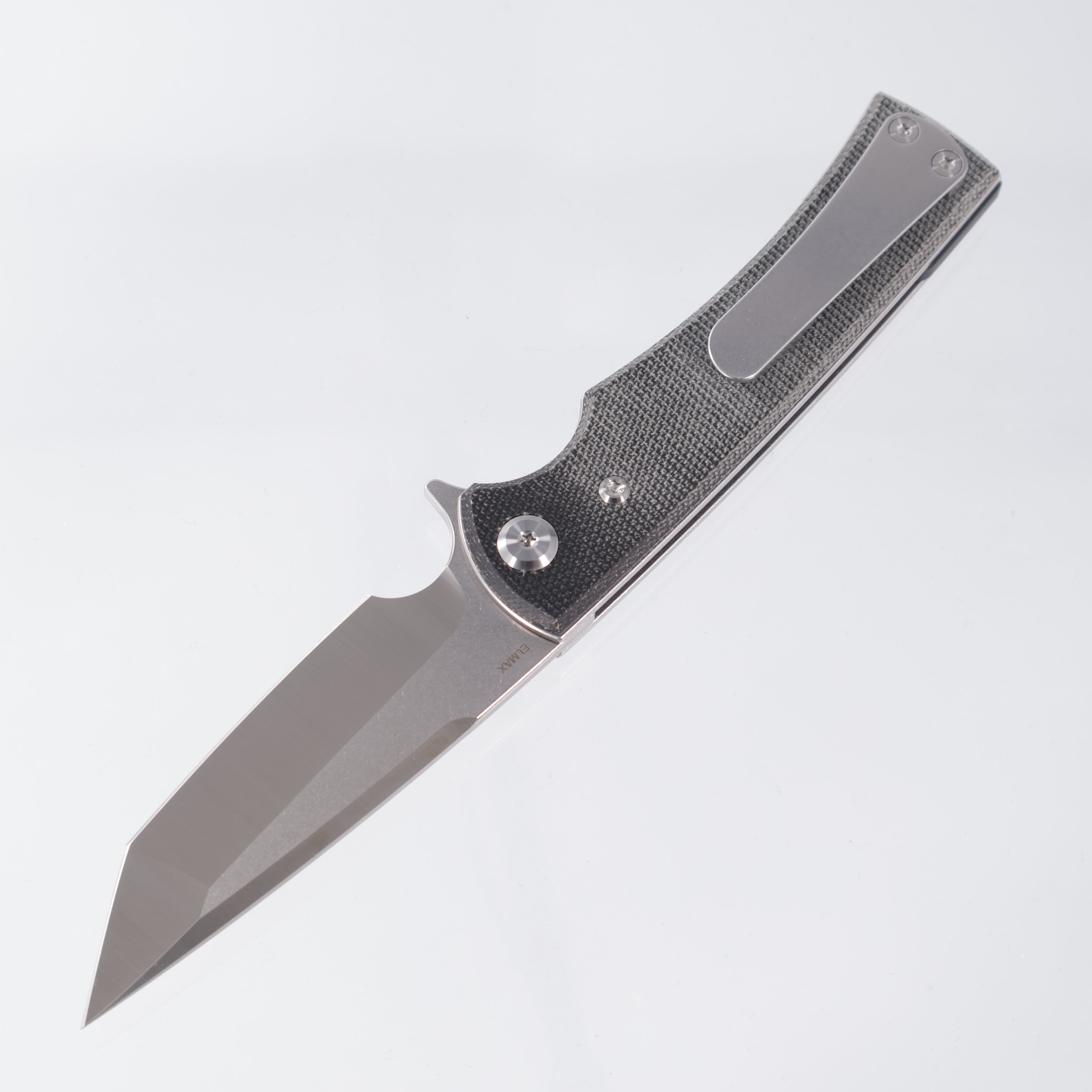 Chaves Liberation Street - Blue Label Line - Tanto Satin Elmax - Black Micarta - CK-2B2-2B2A-1C0-1B