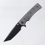 Chaves Liberation Street - Blue Label Line - Tanto PVD Blackout Elmax - Black Micarta - CK-2B2-2C2A-4C1-1B