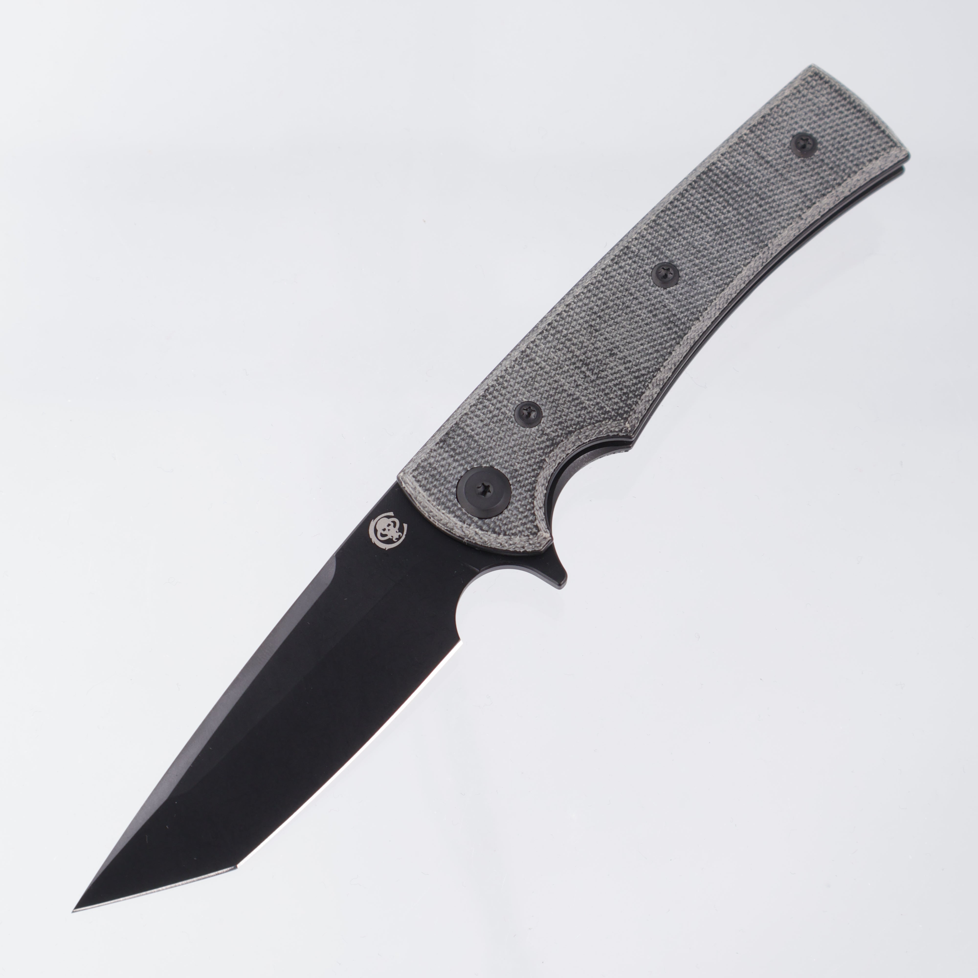 Chaves Liberation Street - Blue Label Line - Tanto PVD Blackout Elmax - Black Micarta - CK-2B2-2C2A-4C1-1B
