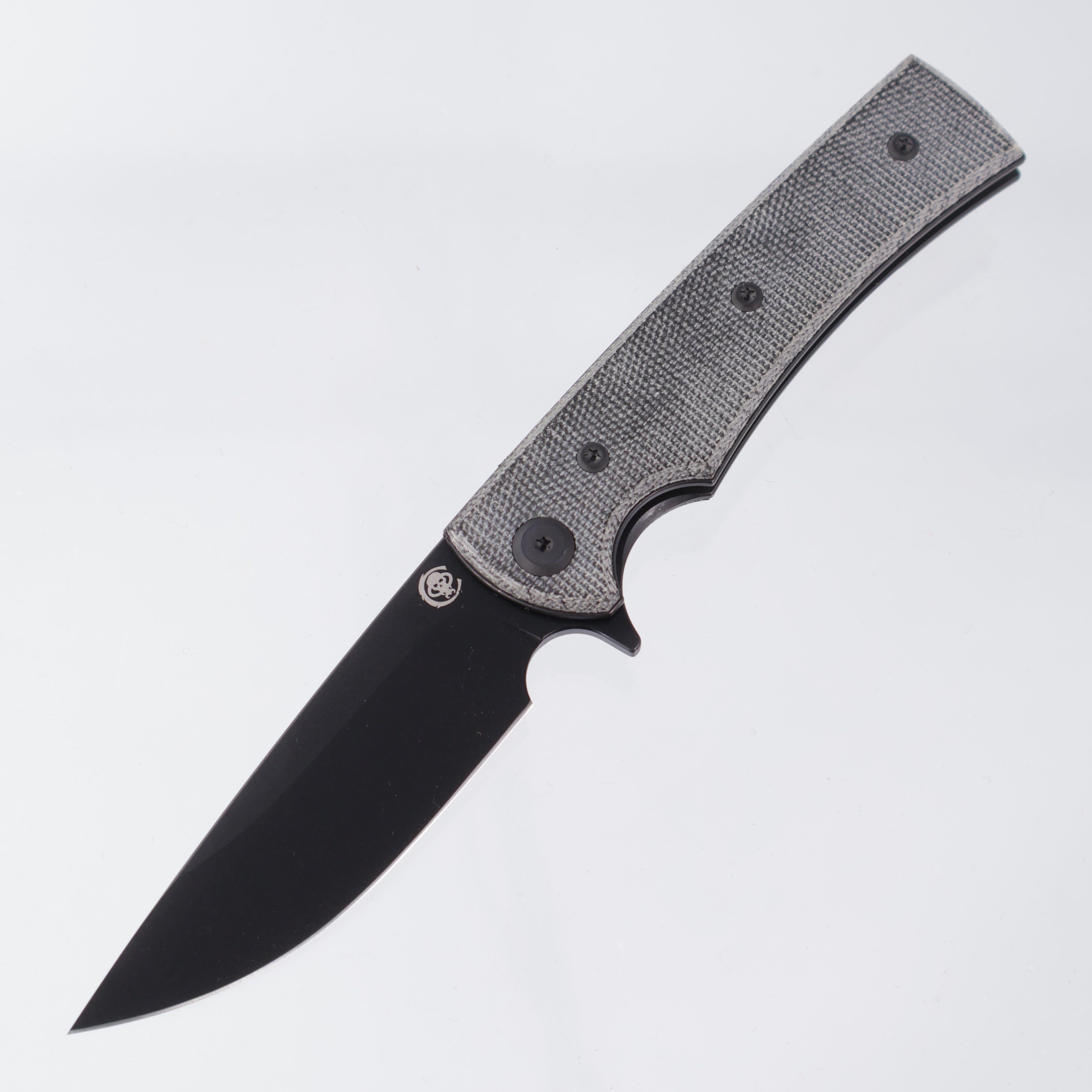 Chaves Liberation Street - Blue Label Line - Drop Point PVD Blackout Elmax - Black Micarta - CK-2B2-1C2A-4C1-1B