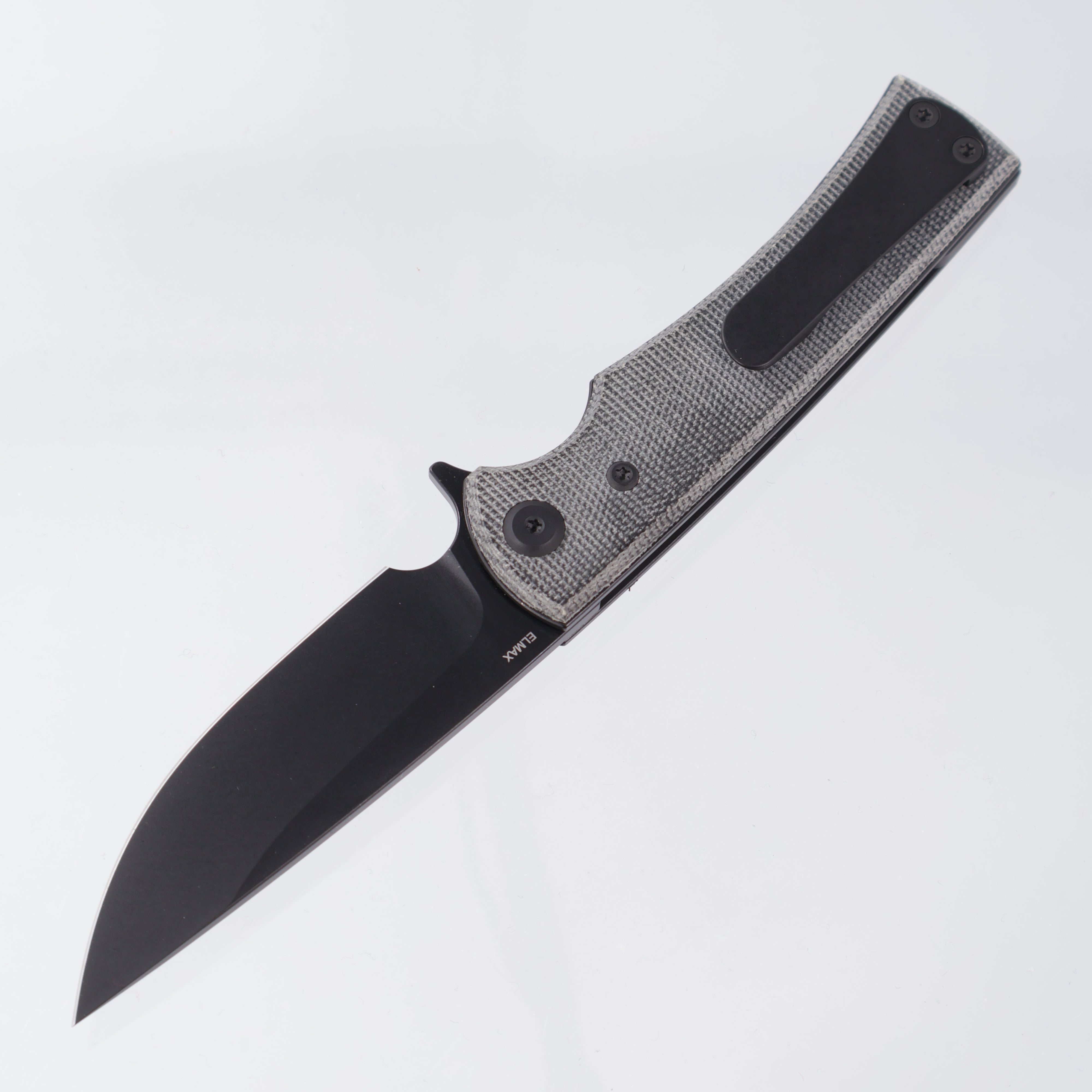 Chaves Liberation Street - Blue Label Line - Drop Point PVD Blackout Elmax - Black Micarta - CK-2B2-1C2A-4C1-1B