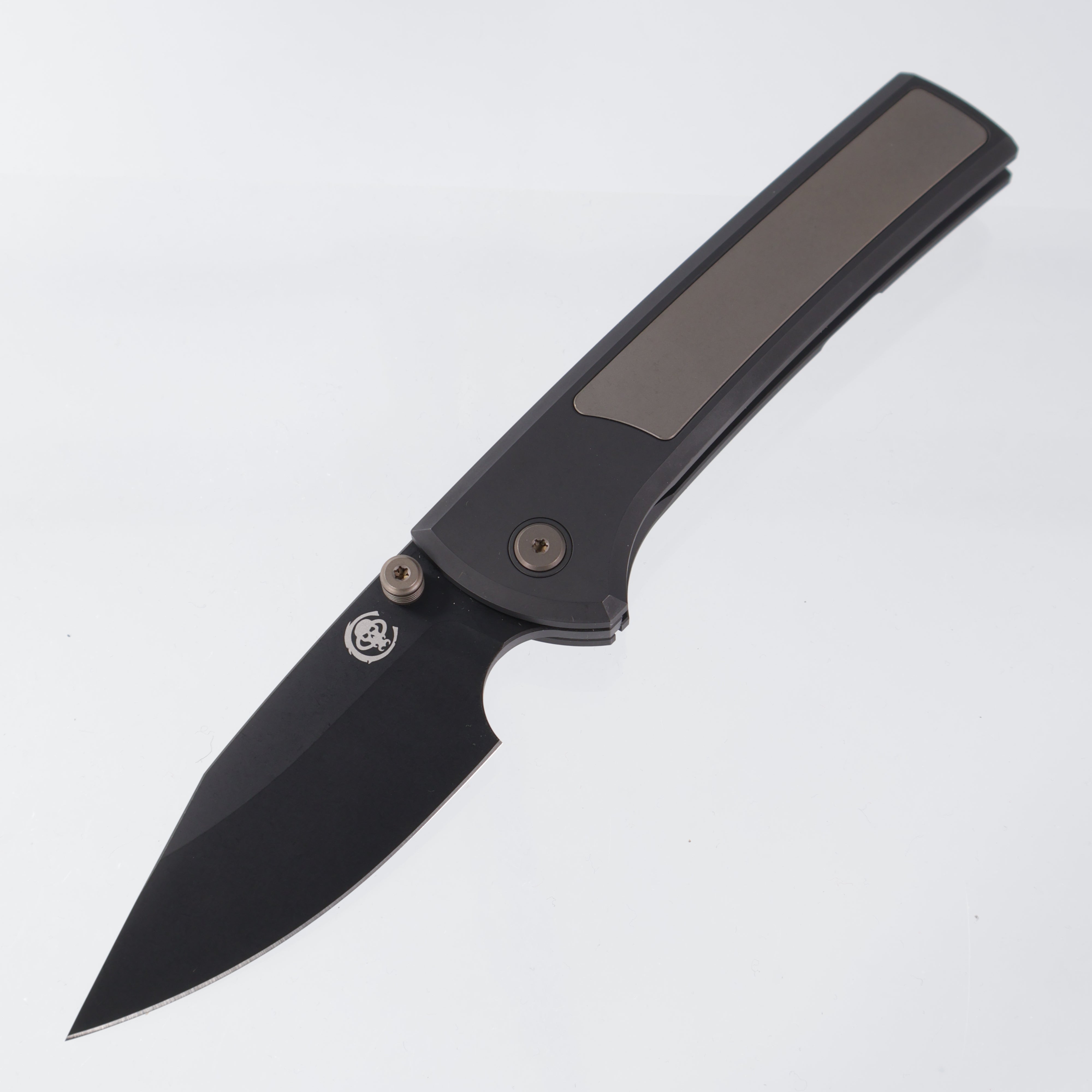 Chaves Scapegoat Street Integral - M390 PVD - Integral Titanium w/ Magnetic Inlay, Ti Bronze Ano - Chaves Exclusive CK-4B1-10C1A4A19ASmI
