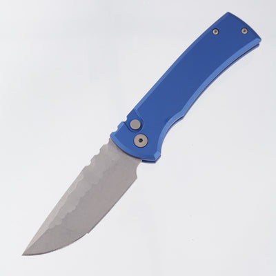 Chaves Redencion Auto Tanto - Blue Aluminum - Dark Stonewash Rocked S35VN