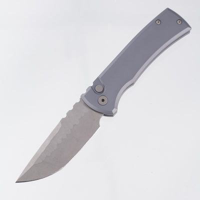 Chaves Redencion Auto Tanto - Gray Aluminum - Dark Stonewash Rocked S35VN