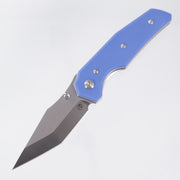 Chaves Knives x Jake McCoy The Omega Street Blue Label - Blue G10 - Belt Satin Elmax