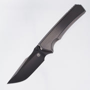 Chaves Knives x Sam Tran The Arison Street Integral - Black Satin PVD Titanium w/ Black PVD Stainless Hardware - Black Satin PVD M390