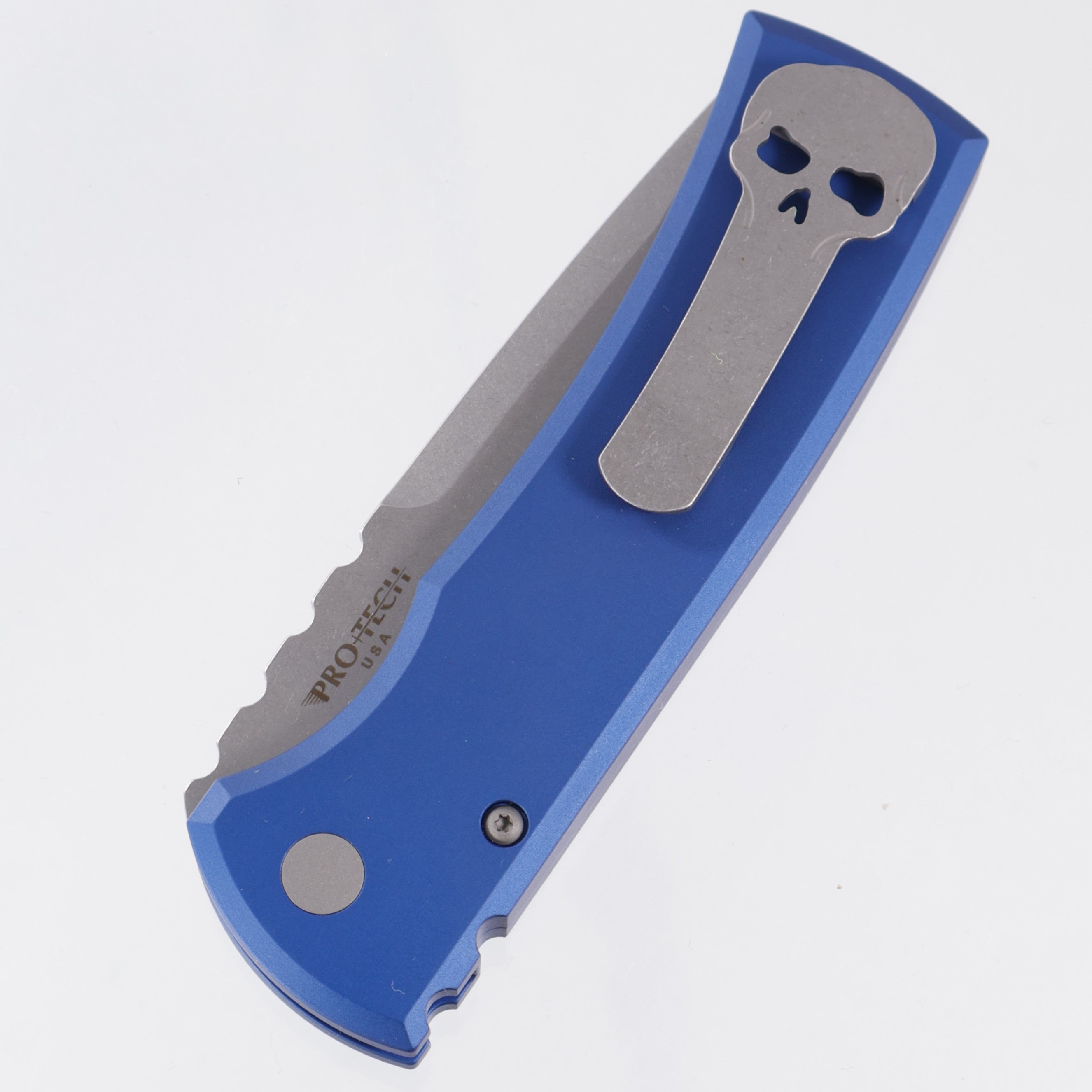 Chaves Redencion Auto Tanto - Blue Aluminum - Stonewash S35VN