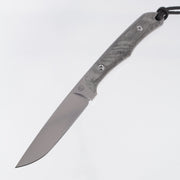 Chris Reeve Inyoni - Black Canvas Micarta Scales - Stonewash Magnacut