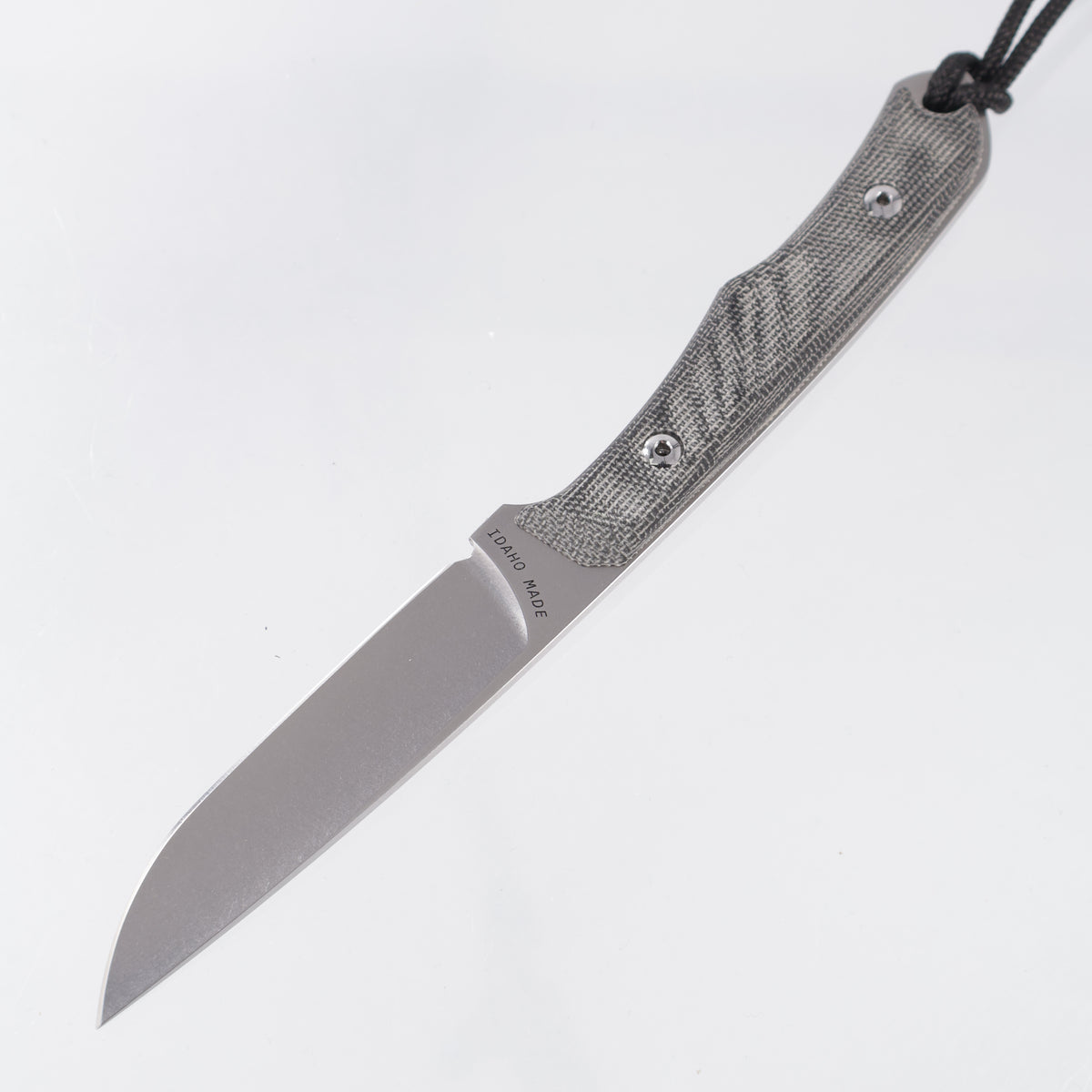 Chris Reeve Inyoni - Black Canvas Micarta Scales - Stonewash Magnacut