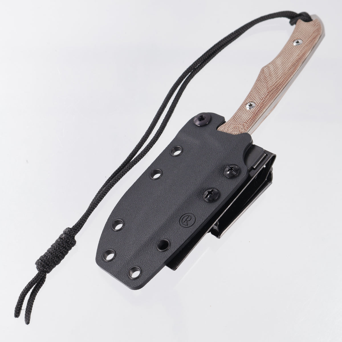 Chris Reeve Inyoni - Natural Canvas Micarta Scales - Stonewash Magnacut