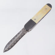 Chuck Gedraitis Custom Switch Army - Baker Forge Ladder SanMai - Zirc Bolsters, Goldlip Pearl w/ Red Liners