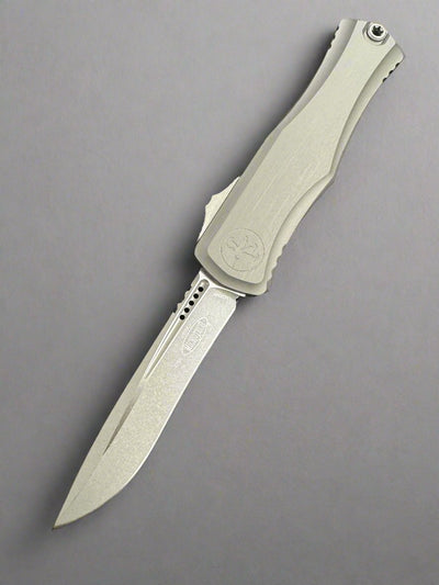 Microtech Knives Hera II Apocalyptic Recurve Natural Clear 1705-10 APNC