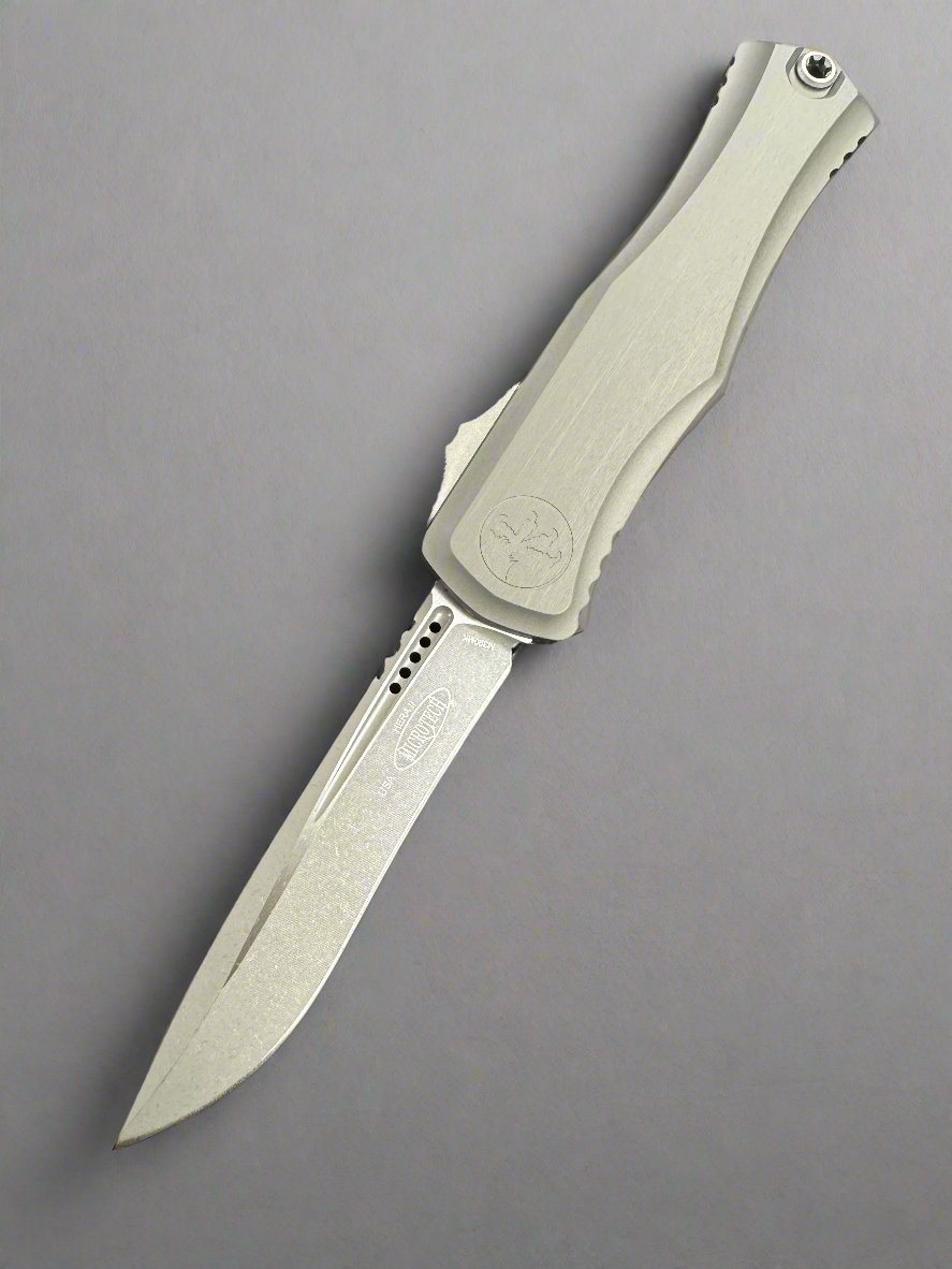 Microtech Knives Hera II Apocalyptic Recurve Natural Clear 1705-10 APNC