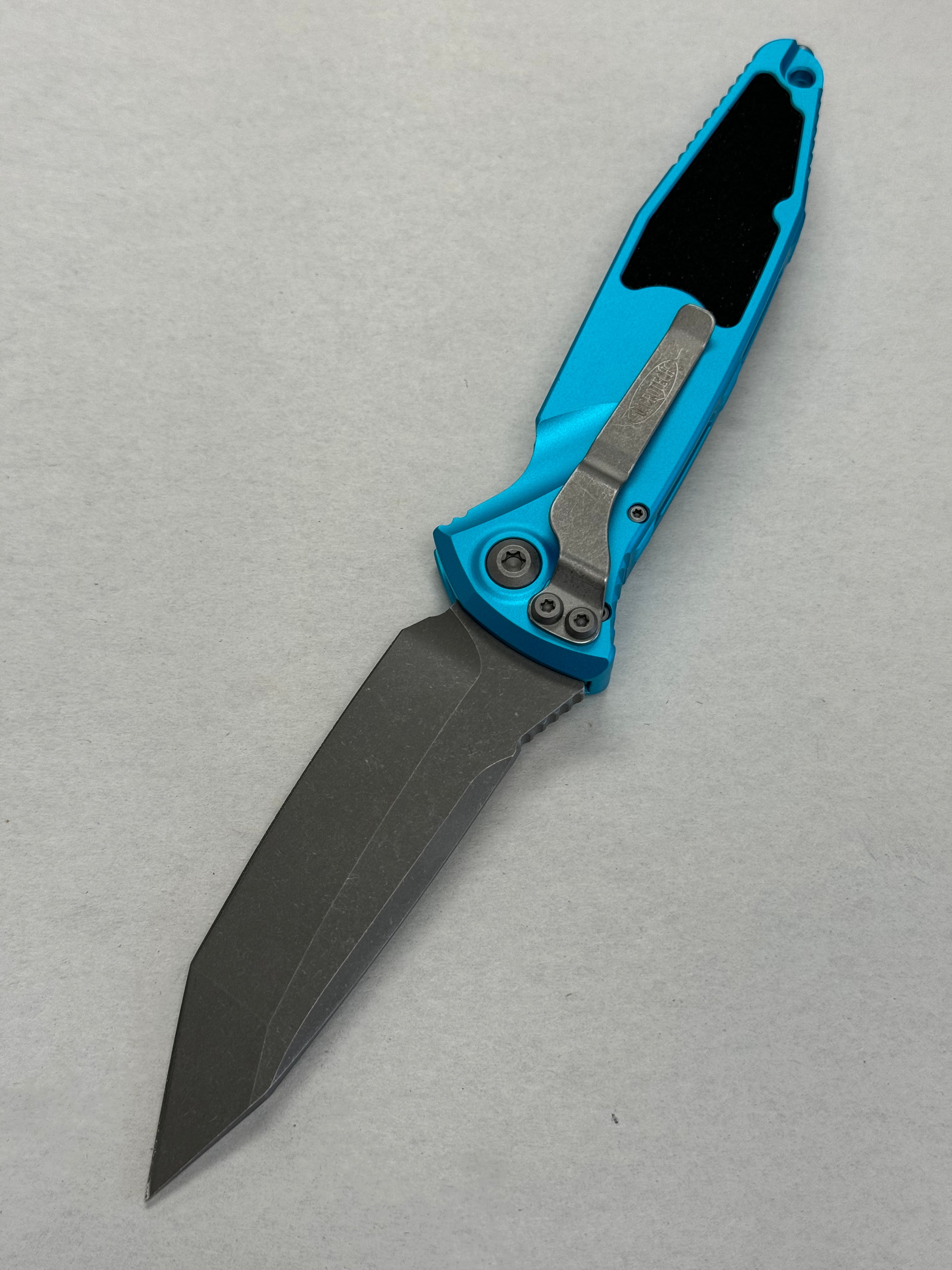 Microtech Socom Elite Auto Turquoise w/ Tanto Apocalyptic 161A-10 APTQ