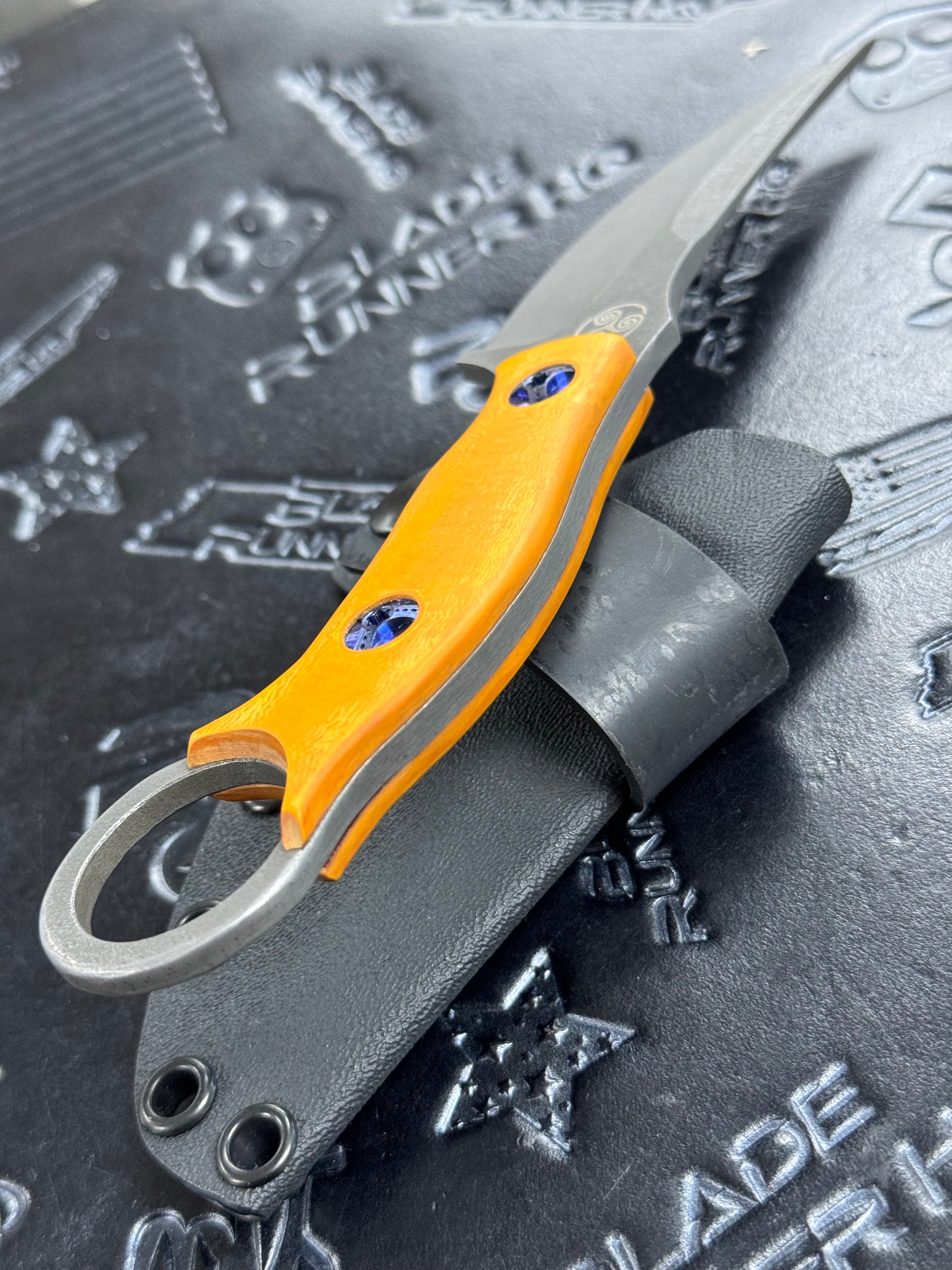 McCoy BladeWorks Cyrax Fixed Karambit S35vn Westinghouse Micarta