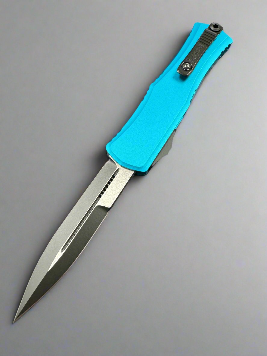 Microtech Knives Mini Hera Turquoise Standard w/ Bayonet M390MK 1701M-1TQ