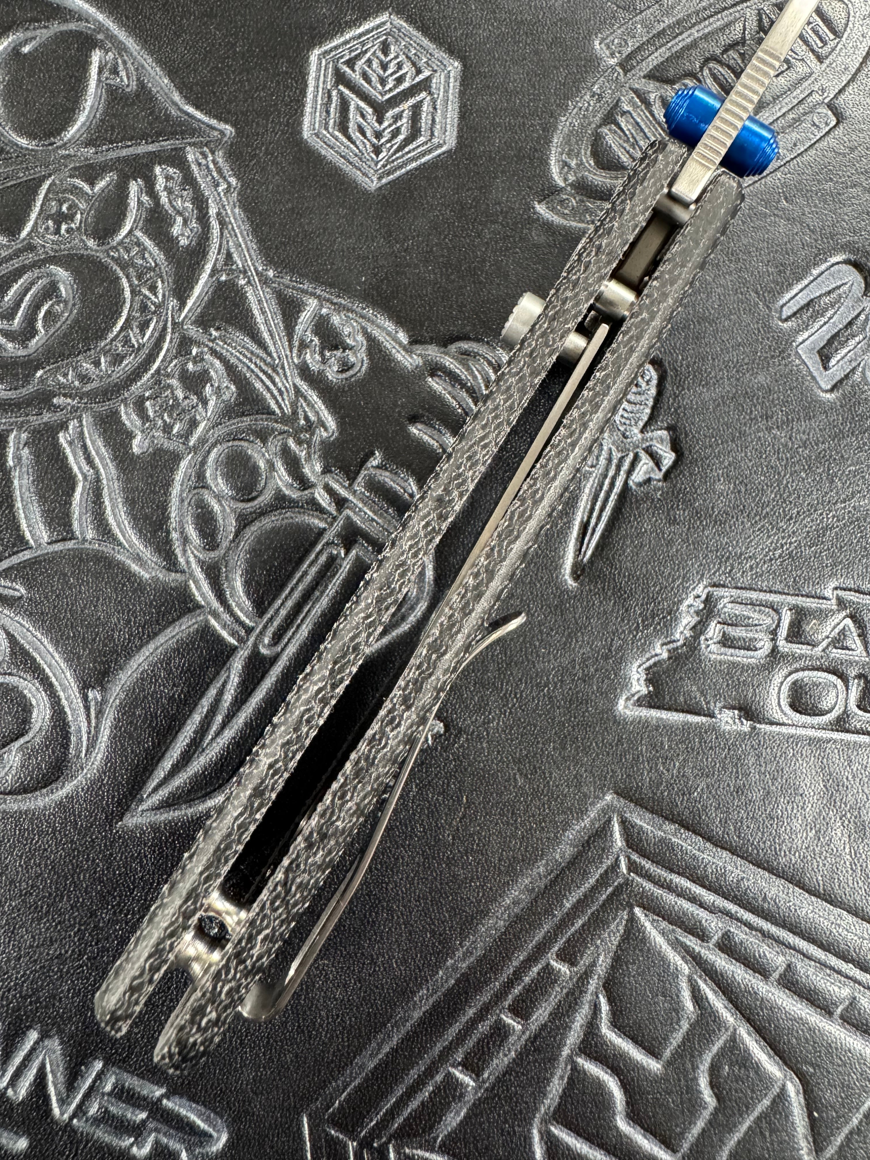 Vosteed Raccoon® - Top Liner Lock (3.25" 14C28N Blade & Micarta Handle) - A2903 Black Satin