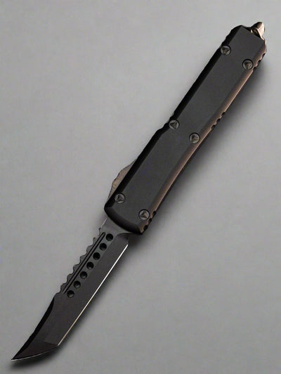 Microtech Ultratech 119-1DLCTSH DLC Hellhound Shadow *