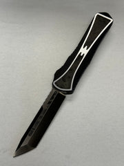 Pre Owned Heretic Knives Manticore X - Hand Ground Tanto W/ Fat Carbon Inlay Blade