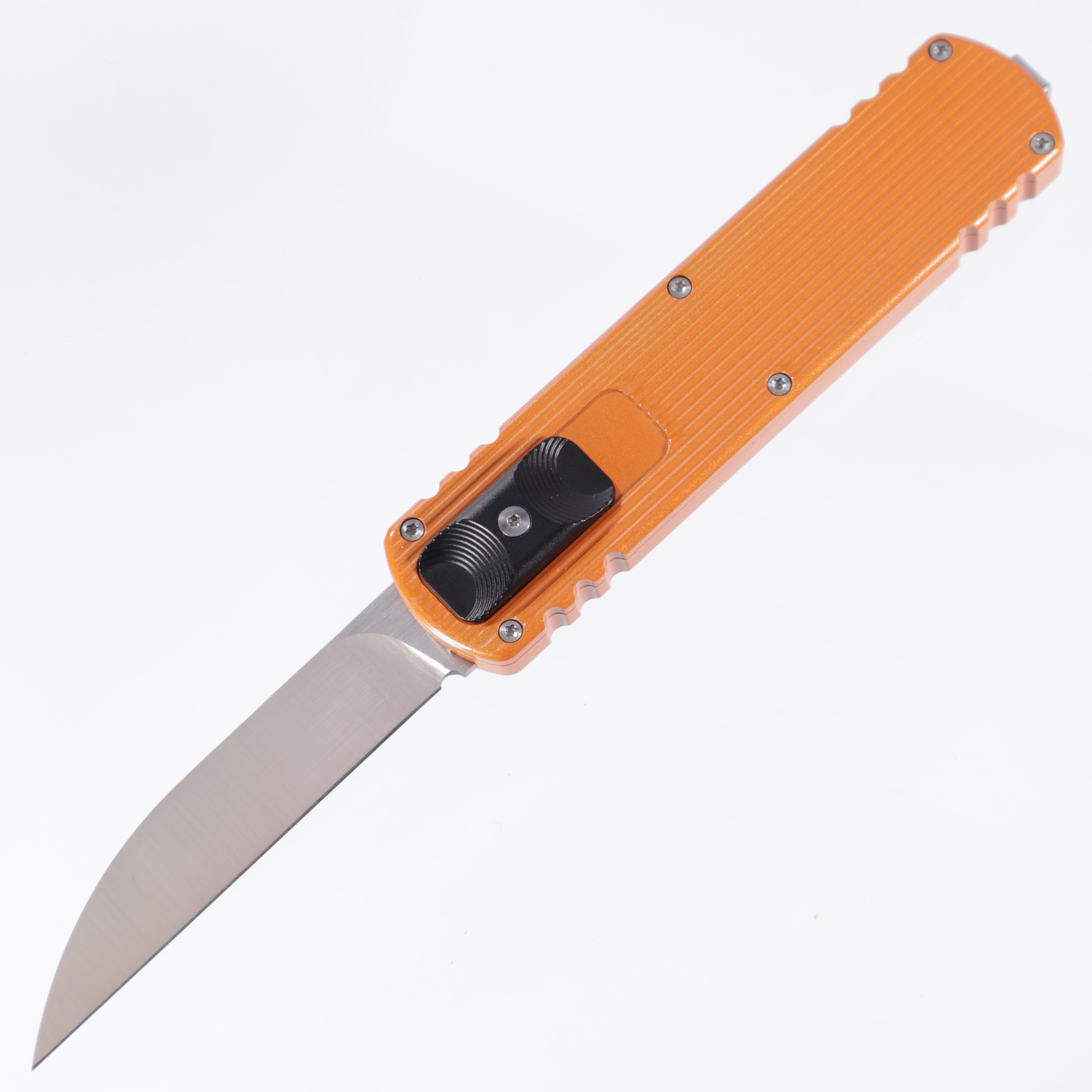 D Rocket Design Zulu Spear - Orange Cerakote - Wharncliffe M390