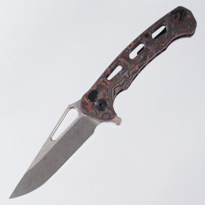 Dead Reckon Ridgeback Vertebrae - Flipper - Mars Valley FatCarbon - Magnacut Clip Point - RB-3545-21