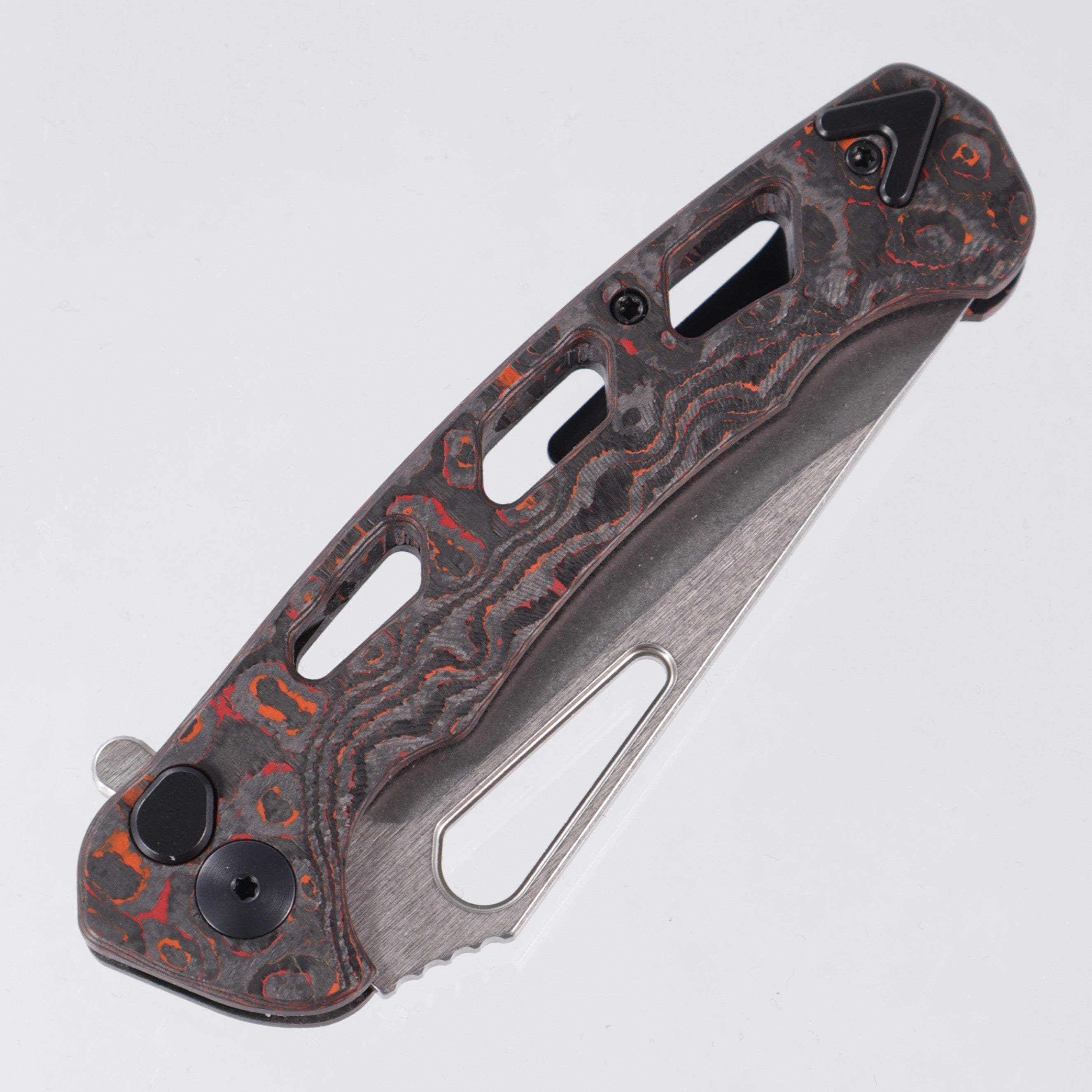 Dead Reckon Ridgeback Vertebrae - Flipper - Mars Valley FatCarbon - Magnacut Clip Point - RB-3545-21