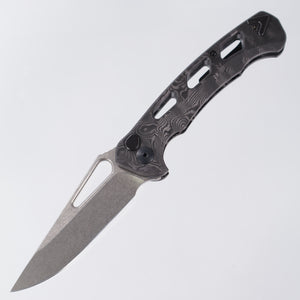 Dead Reckon Ridgeback Vertebrae - Flipper Delete - Black Dunes FatCarbon - Magnacut Clip Point - RB-3545-21