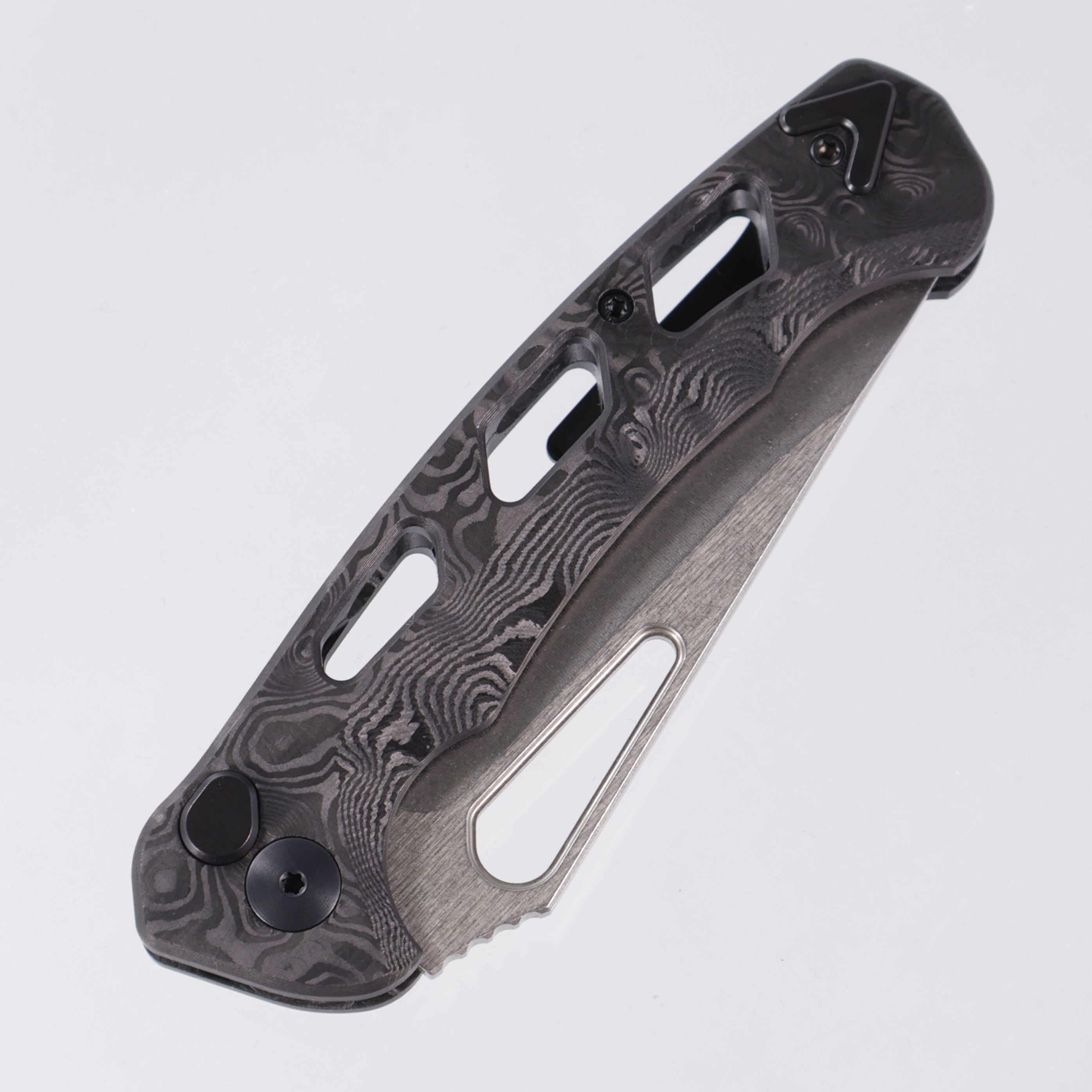 Dead Reckon Ridgeback Vertebrae - Flipper Delete - Black Dunes FatCarbon - Magnacut Clip Point - RB-3545-21