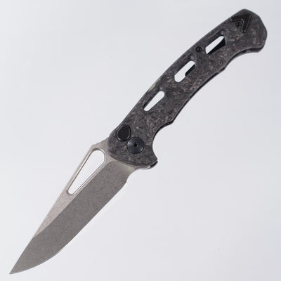 Dead Reckon Ridgeback Vertebrae - Flipper Delete - Glow FatCarbon - Magnacut Clip Point - RB-3545-21