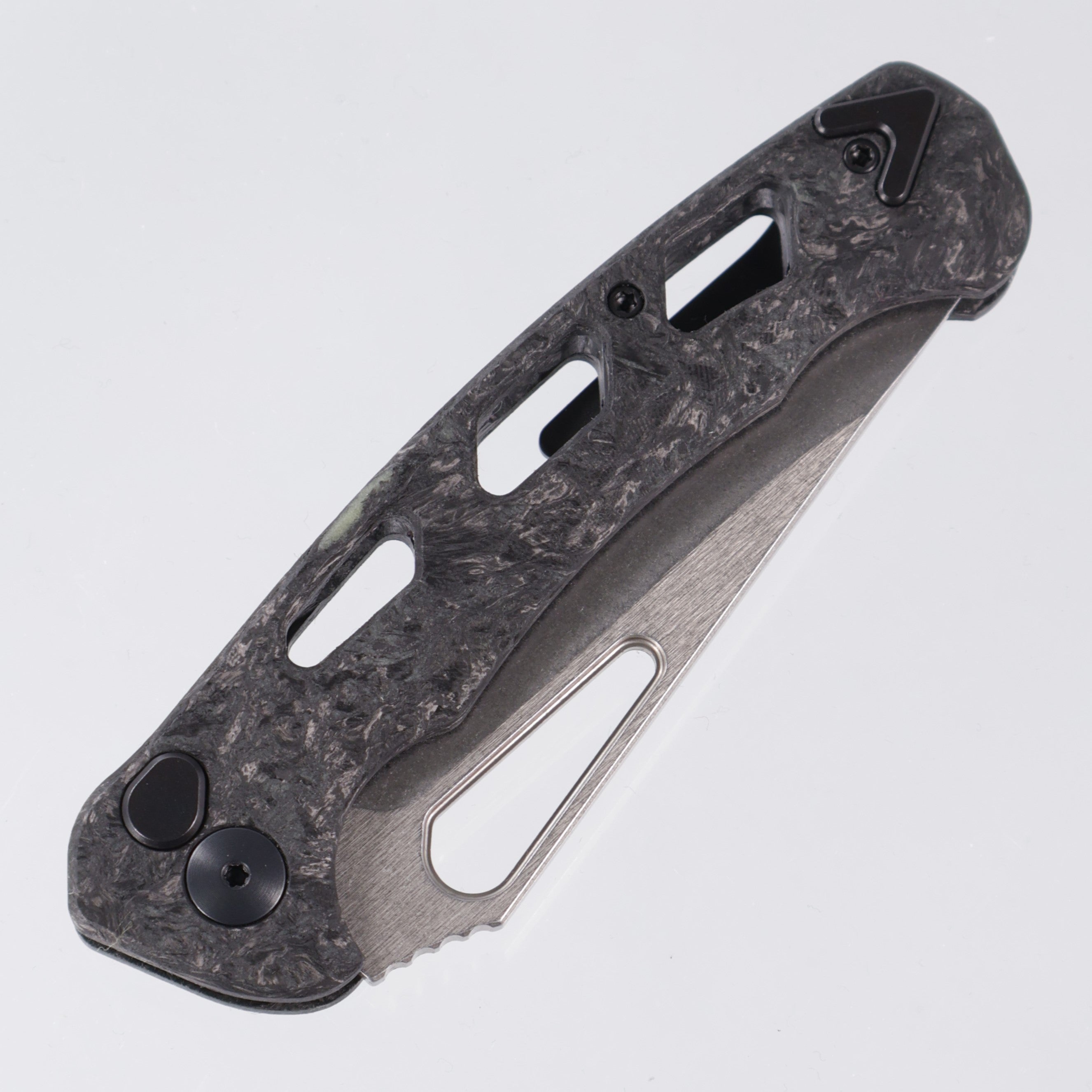 Dead Reckon Ridgeback Vertebrae - Flipper Delete - Glow FatCarbon - Magnacut Clip Point - RB-3545-21