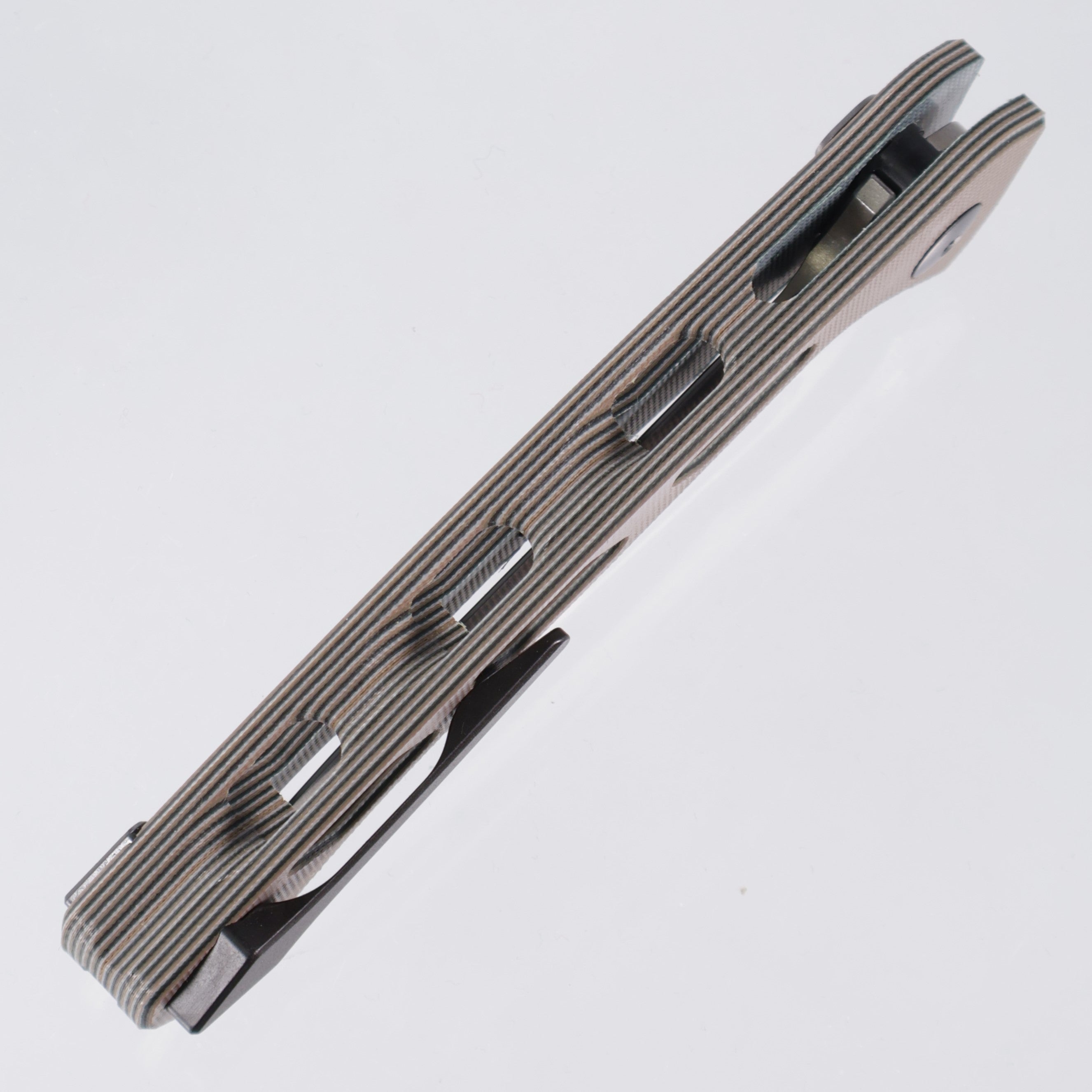 Dead Reckon Ridgeback Vertebrae - Flipper Delete - MultiCamo G10 (BrownTop) - Magnacut Clip Point - RB-3545-21