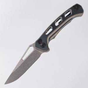 Dead Reckon Ridgeback Vertebrae - Flipper Delete - MultiCamo G10 (DarkGreenTop) - Magnacut Clip Point - RB-3545-21